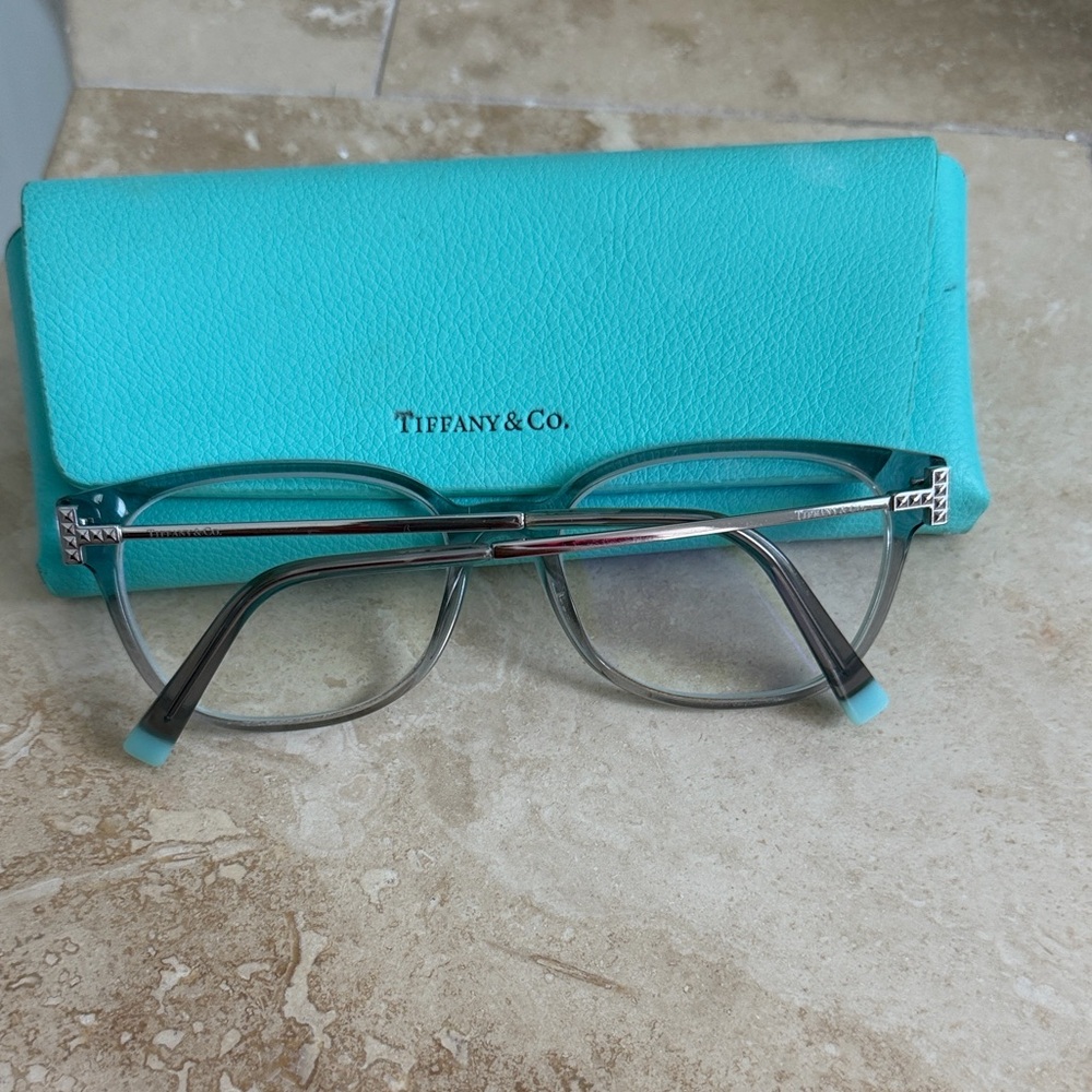 Tiffany & Co. Silver Frames with Signature Blue Case
